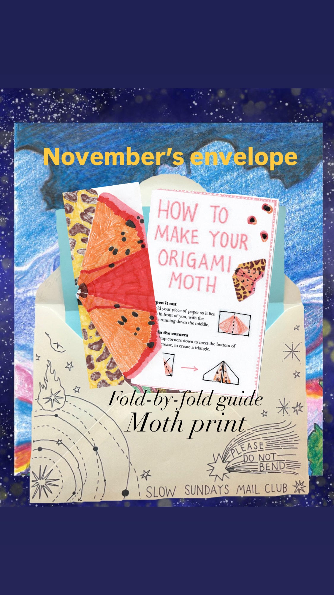 International Mail (Non-UK) : Slow Sundays Mail Club Subscription